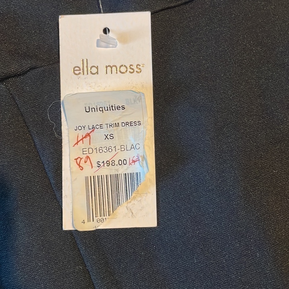 Womens Ella moss black dress - Picture 7 of 7